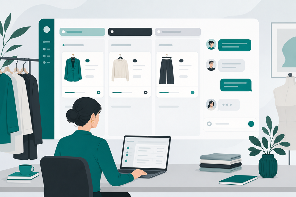 Orders and sales statistics